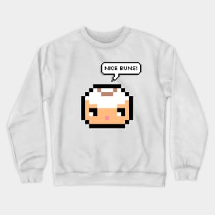 Pixel Cinnamon Roll Crewneck Sweatshirt
